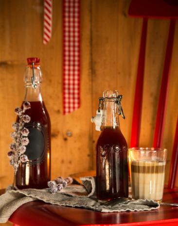 Karamellsirup für Kaffee