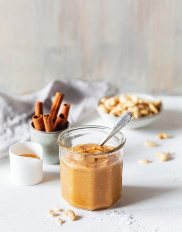 Salzkaramell-Cashew-Aufstrich