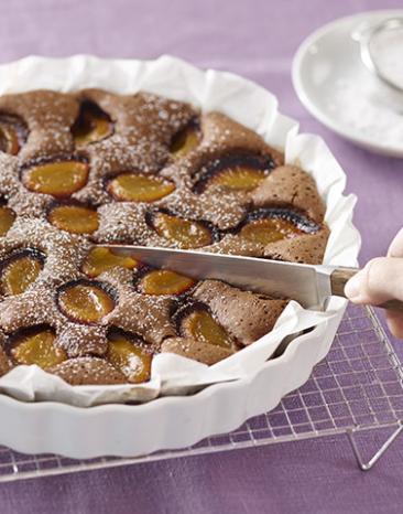 Schoko-Zwetschkenkuchen