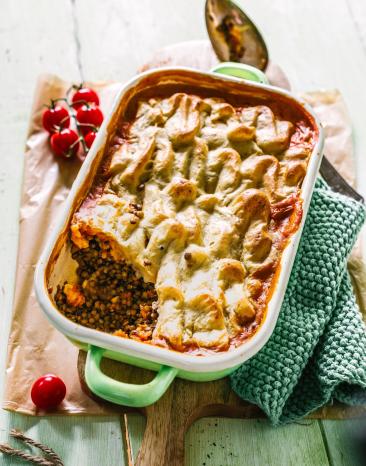 Shepherd’s Pie mit Linsen