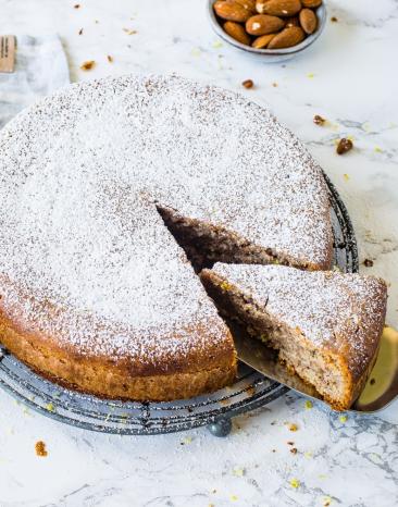 Veganer Mandelkuchen