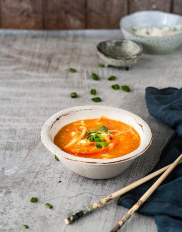 Vegetarische Pekingsuppe