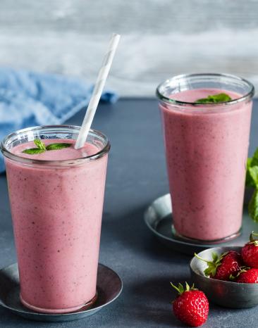 Erdbeer-Vanille-Shake