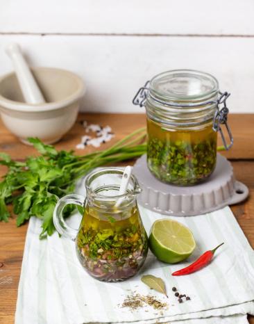 Argentinische Petersiliensauce (Chimichurri)