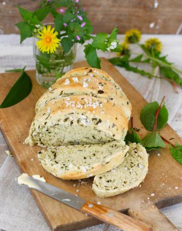 Wildkräuterbrot