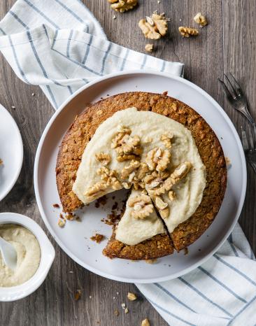 Karotten-Walnuss-Kuchen
