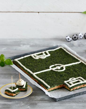 Fußballfeld-Spieße