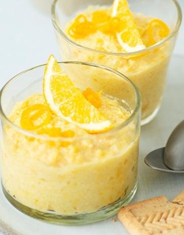 Orangenmousse