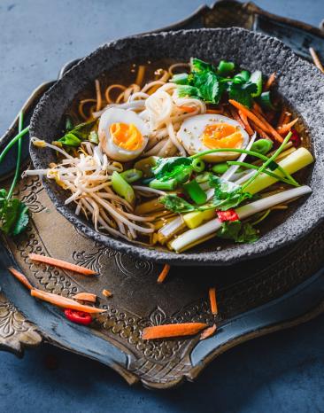 Ramen mit eingelegten Eiern – Ajitsuke Tamago