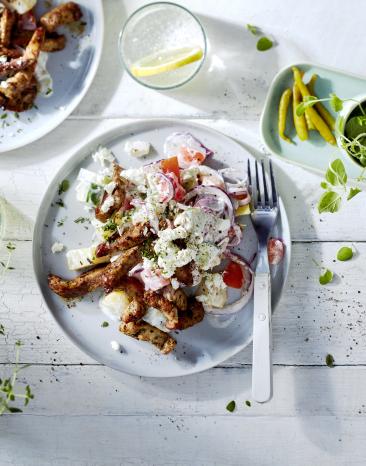 Kartoffel Gyros Salat