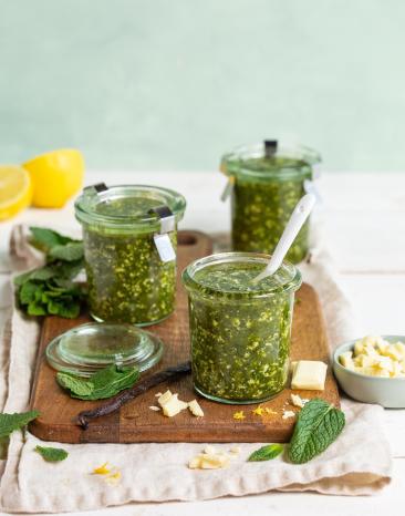 Süßes Minzpesto