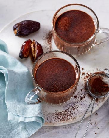 Heiße Schokolade ohne Zucker