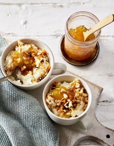 Milchreis mit Power-Topping