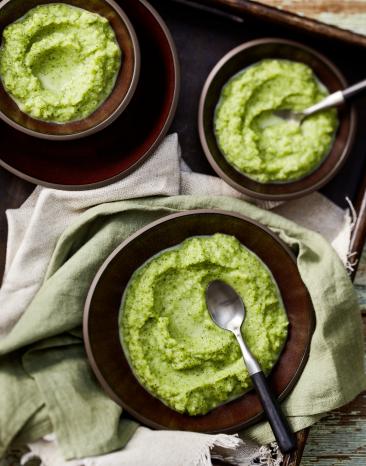 Milder Pastinaken-Brokkoli-Brei