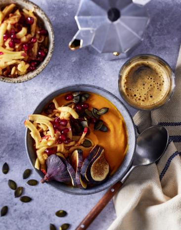 One-Pot-Frühstück mit süßem Kürbis