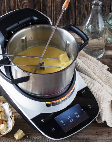 Klassisches Schweizer Käsefondue