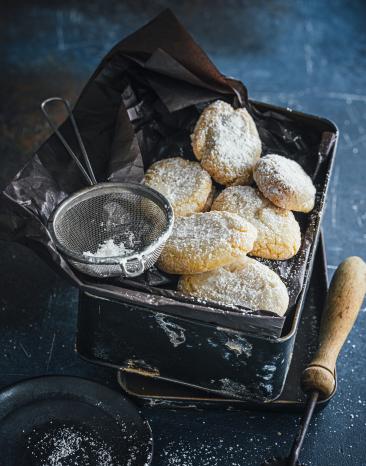 Orangen-Mandel-Kekse