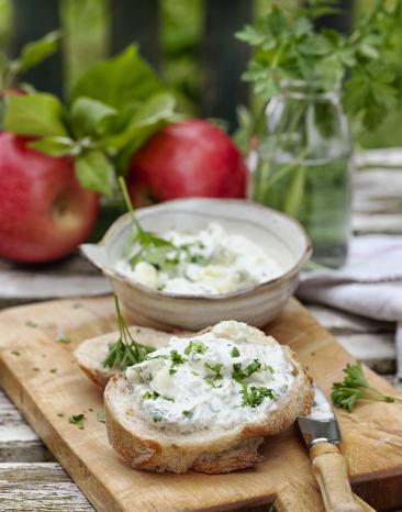 Gorgonzola-Apfel-Dip