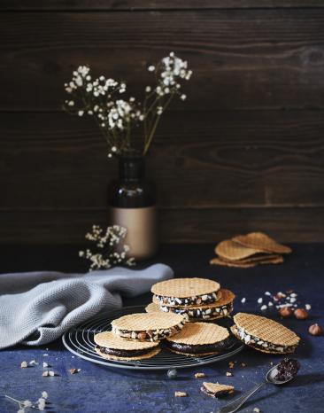 Krosse Nusswaffeln
