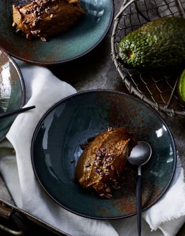 Avocado-Schoko-Mousse ohne Zucker