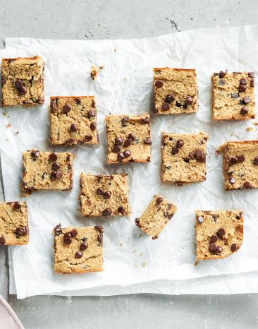 Bananen-Schoko-Blondies