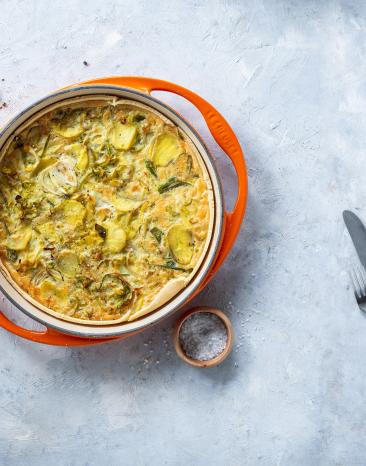 Kartoffel-Lauch-Quiche