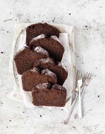 Schokoladenkchen ohne Gluten.