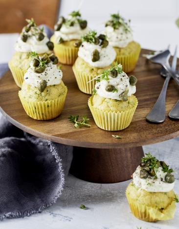 Mini-Polenta-Cupcakes