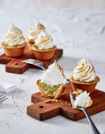 Mini-Waldmeister-Tartelettes