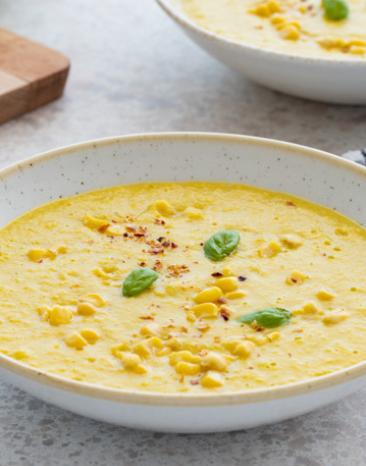 Vegane Maissuppe