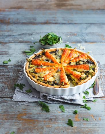 Mangold-Quiche