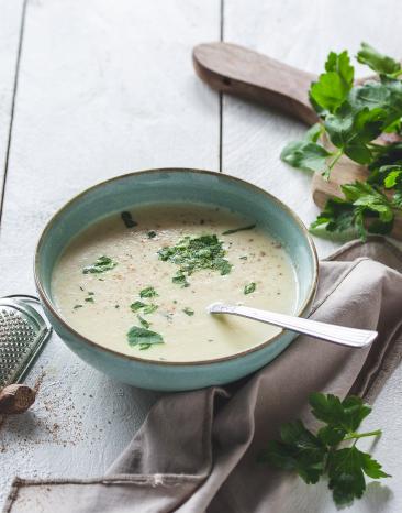 Spargelsuppe