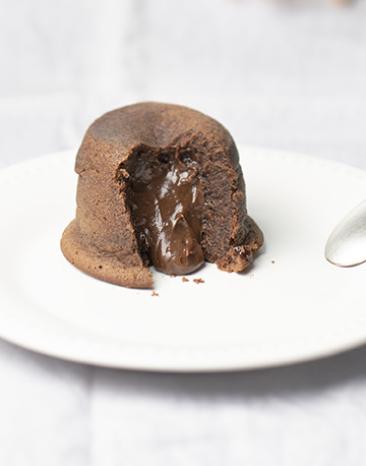 Schokoladenküchlein mit flüssigem Kern