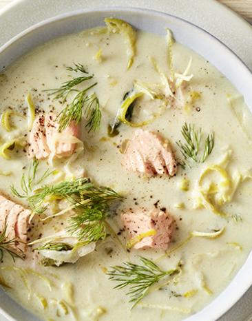 Schwedische Mittsommer-Suppe