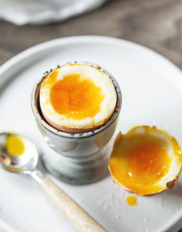 Eier dämpfen - weich