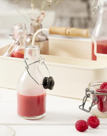 Einfaches Himbeerdressing