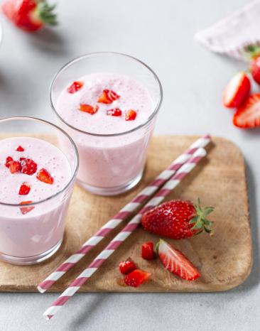 Erdbeer-Trinkjoghurt