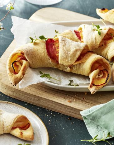 Flammkuchen-Hörnchen