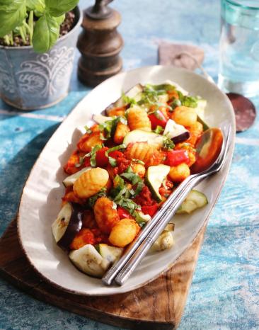 Gnocchi mit mediterranem Gemüse