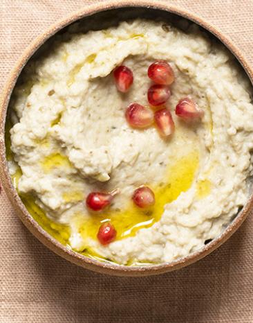 Auberginenpüree (Moutabbal)