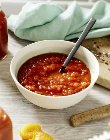 Fruchtiger Aprikosen-Ketchup