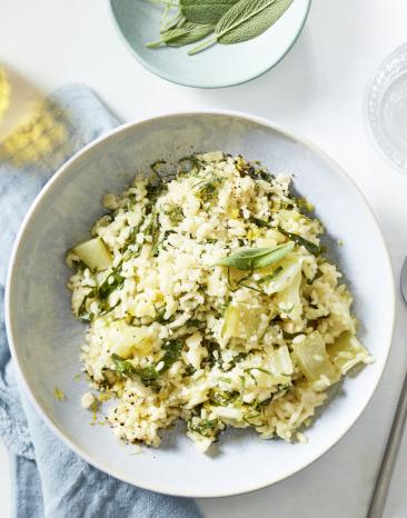 Mangold-Risotto
