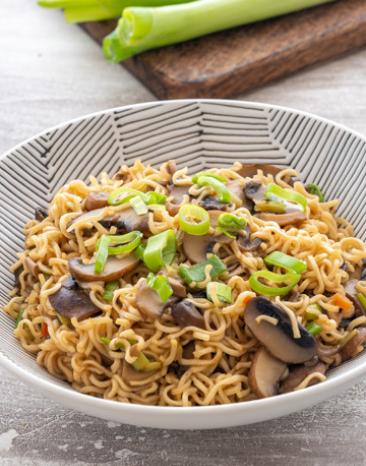 Asiatische Pilz-Ramen-Nudeln