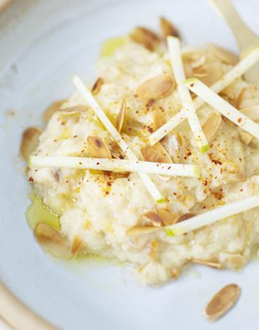 Fisch-Brandade mit Apfel