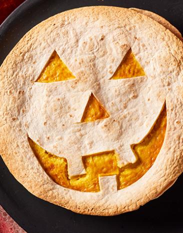 Herzhafter Halloween-Pie