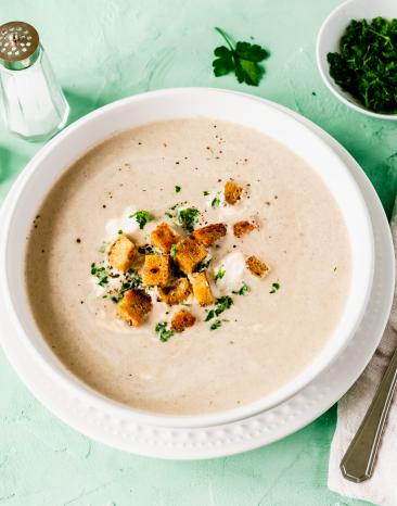 Champignoncremesuppe
