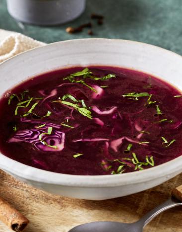 Rotkohl-Bouillon