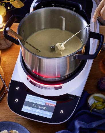 Veganes Käsefondue
