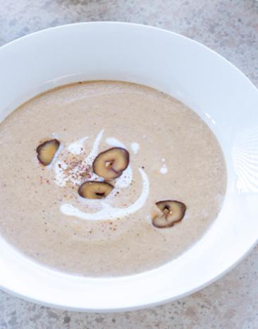 Maronencremesuppe