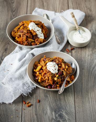 Mexikanischer Wirsingtopf